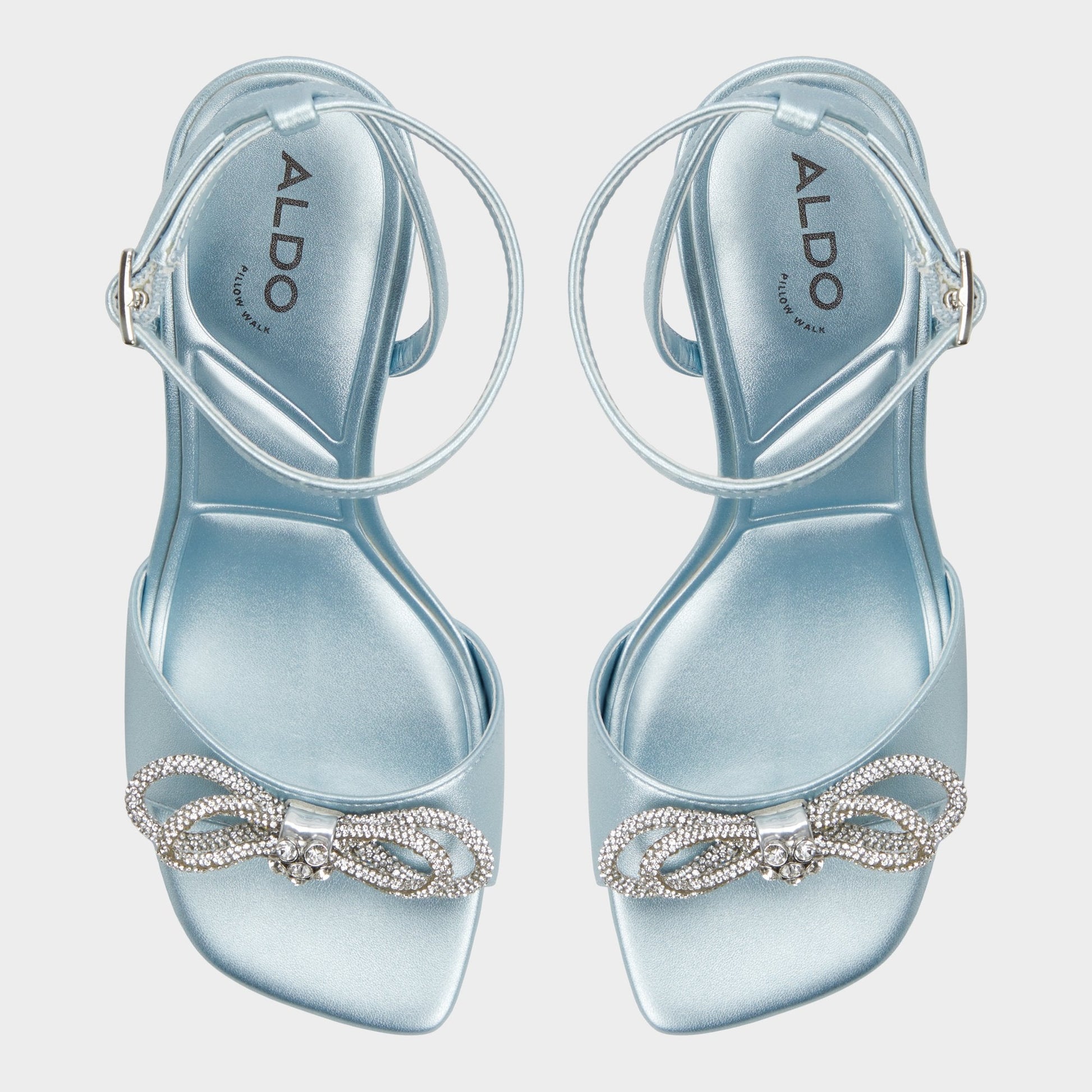 Ozley Other Blue Women's Strappy sandals - Strappy heeled sandal | Aldo New