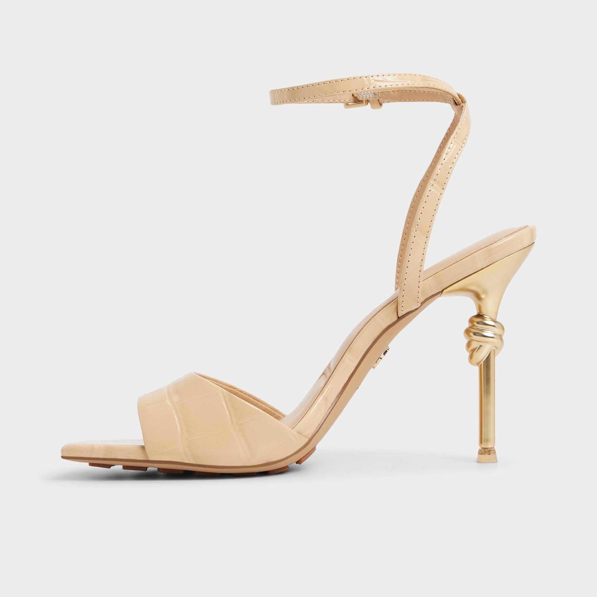 Harmonious in Medium Beige - Strappy heeled sandal | Aldo Recommended