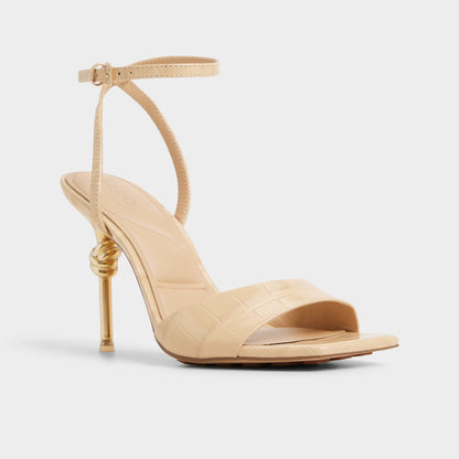 Harmonious in Medium Beige - Strappy heeled sandal | Aldo Recommended