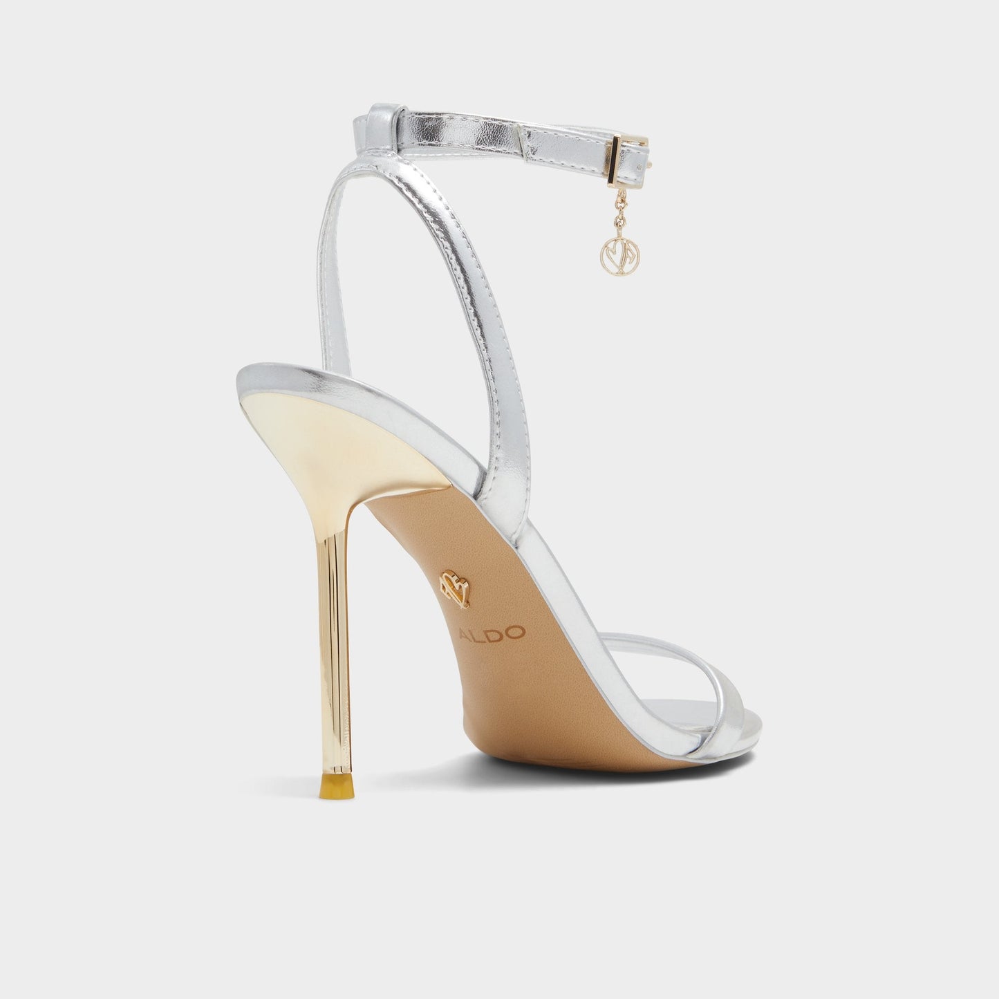 Maristou Silver Women's Strappy sandals - Strappy heeled sandal | Aldo Classic