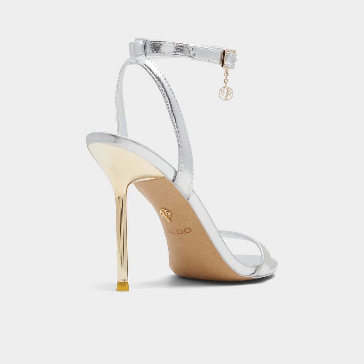 Maristou Silver Women's Strappy sandals - Strappy heeled sandal | Aldo Classic