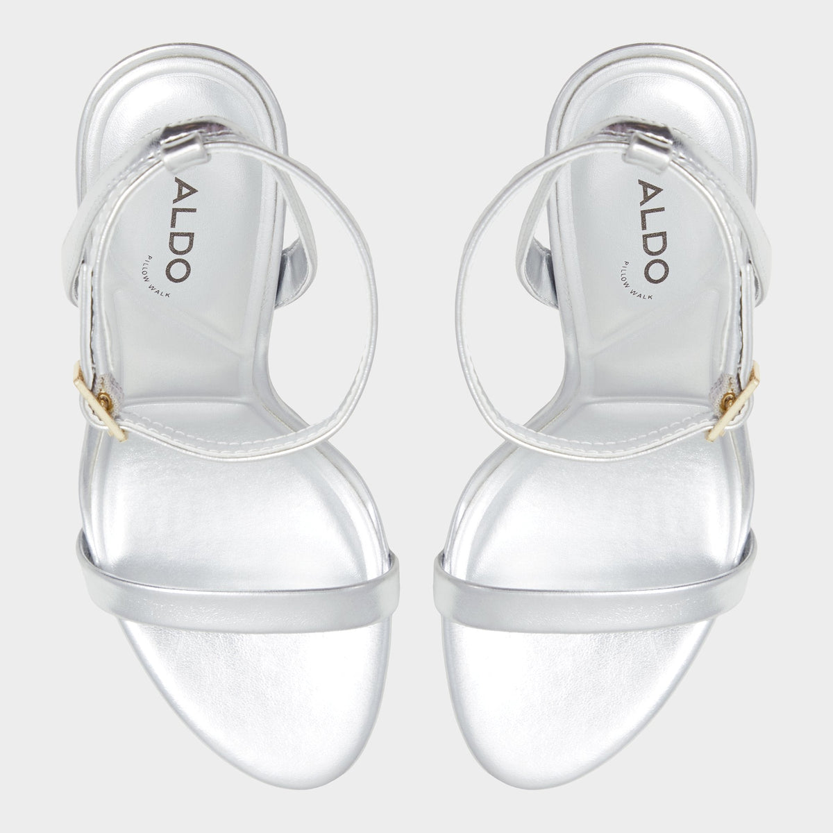 Maristou Silver Women's Strappy sandals - Strappy heeled sandal | Aldo Classic