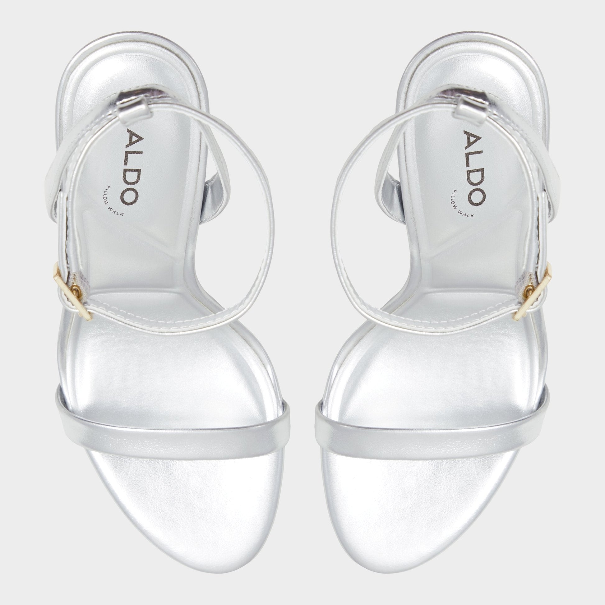 Maristou Silver Women's Strappy sandals - Strappy heeled sandal | Aldo Classic
