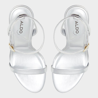 Maristou Silver Women's Strappy sandals - Strappy heeled sandal | Aldo Classic