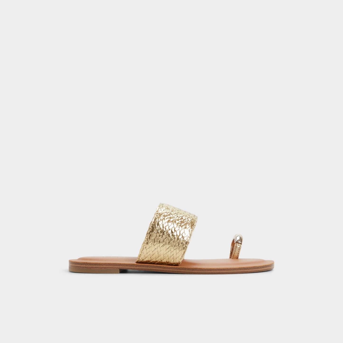 Beachwalk Gold Women's Iridescent metallics - Slide sandal | Aldo Essential