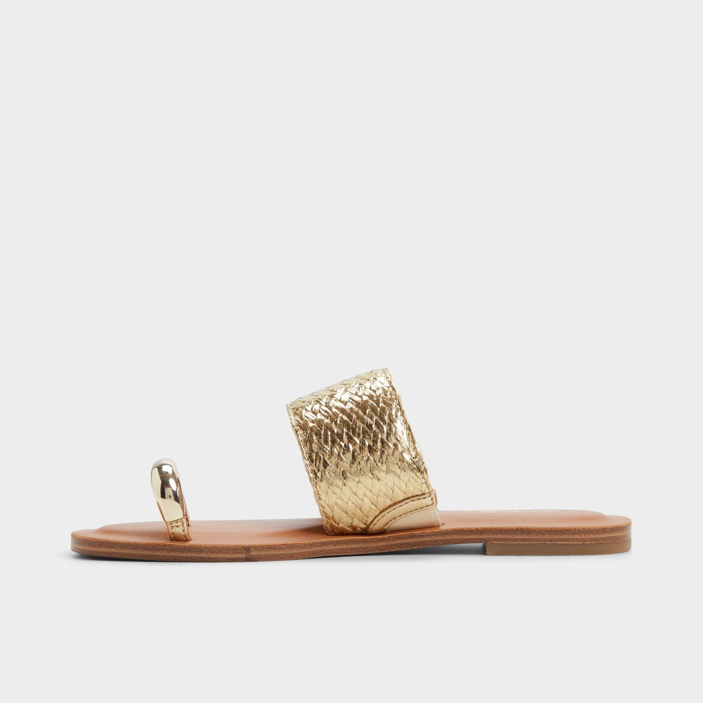 Beachwalk Gold Women's Iridescent metallics - Slide sandal | Aldo Essential