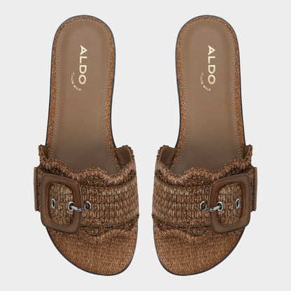 Wavysally in Light Brown - Slide sandal | Aldo New