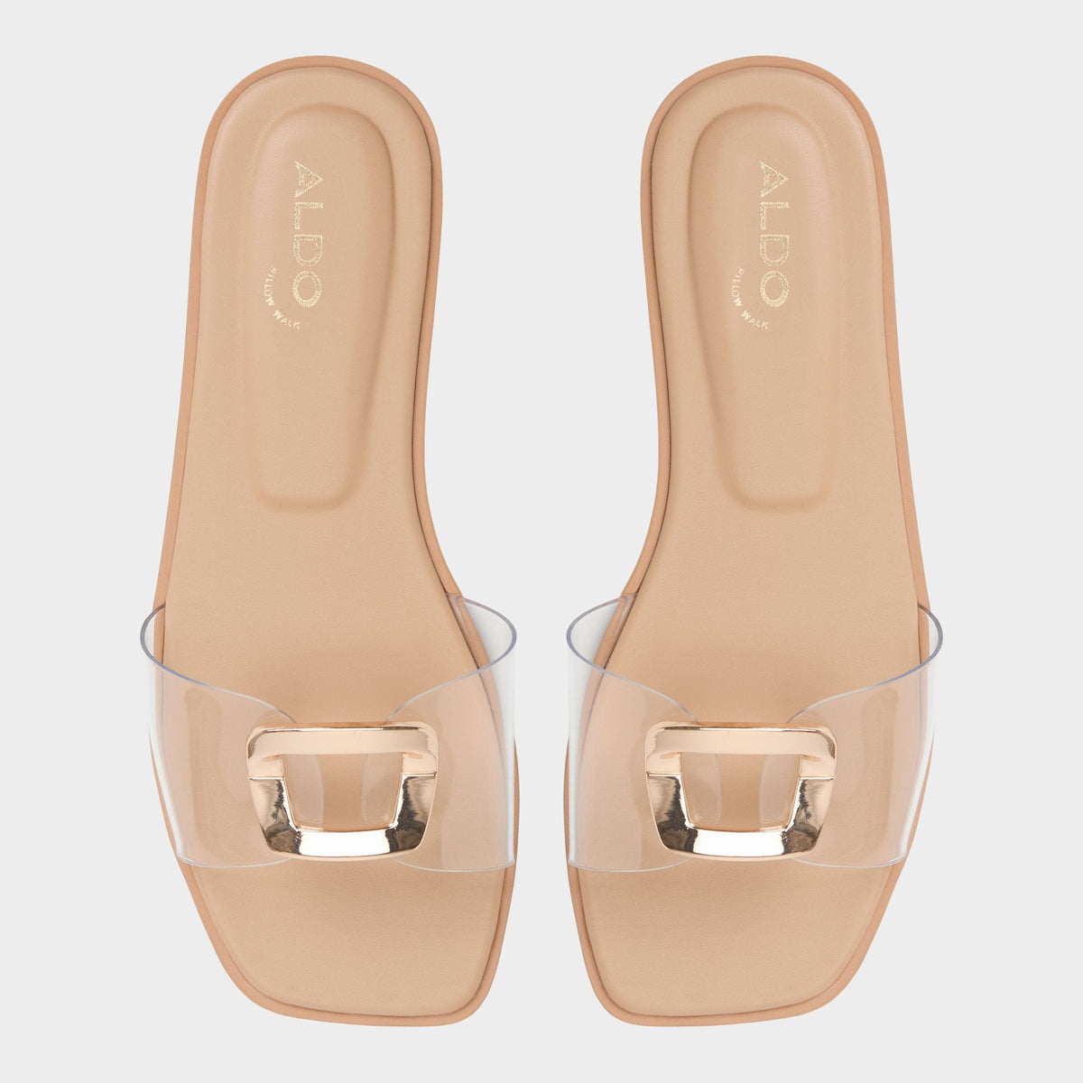 Tidella Clear Women's Flats - Slide sandal | Aldo Popular