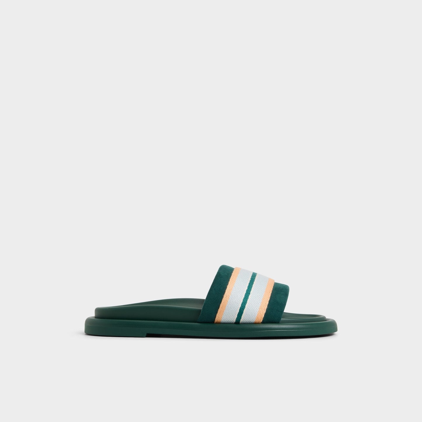 Nydelagan in Open Green - , Footbed sandal | Aldo Essential