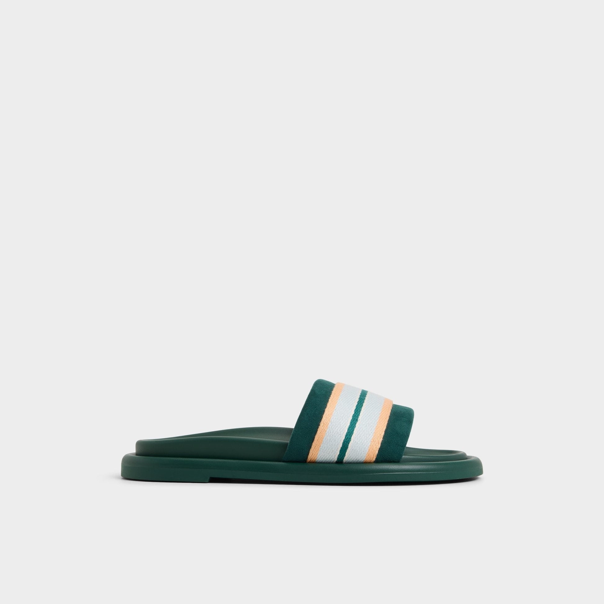 Nydelagan in Open Green - , Footbed sandal | Aldo Essential