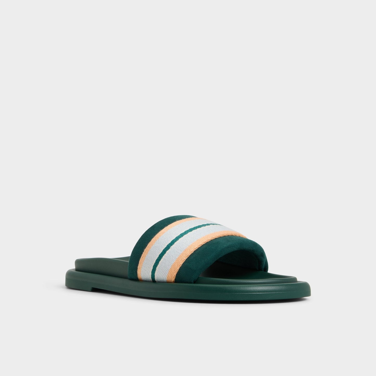 Nydelagan in Open Green - , Footbed sandal | Aldo Essential