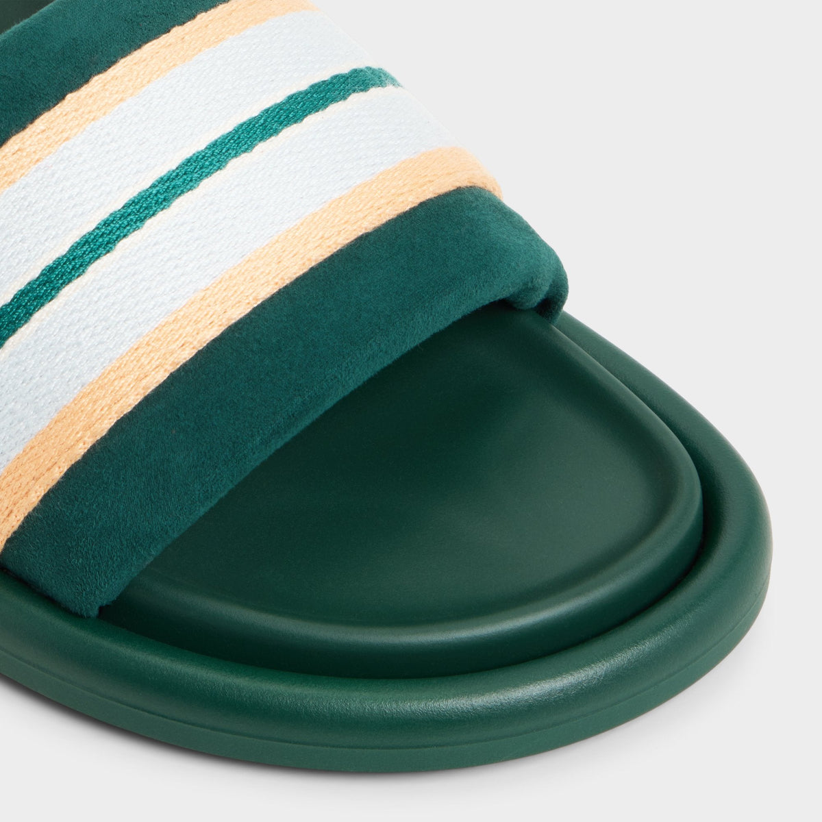 Nydelagan in Open Green - , Footbed sandal | Aldo Essential