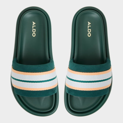 Nydelagan in Open Green - , Footbed sandal | Aldo Essential
