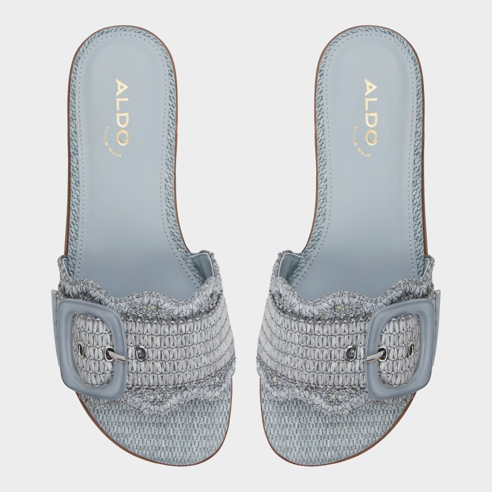 Wavysally in Other Blue 14051763 - Slide sandal | Aldo Premium