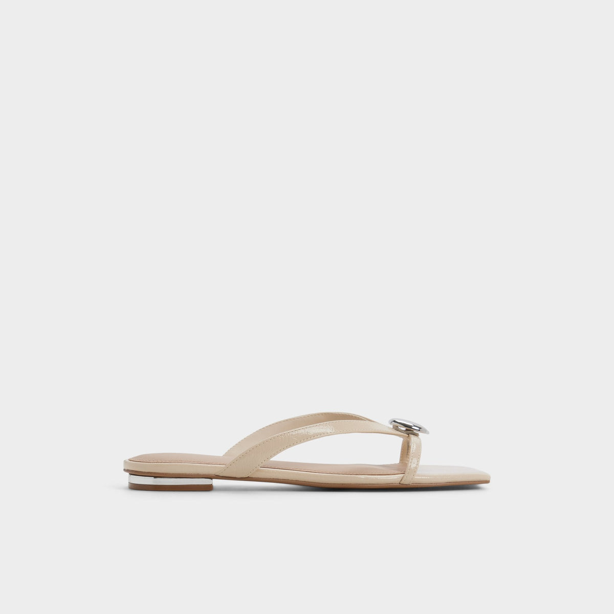 Iliria Beige Women's Flats - Slide sandal | Aldo New