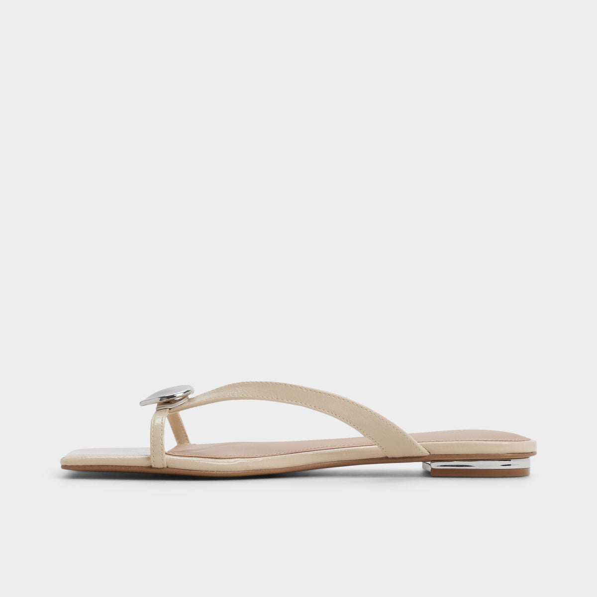 Iliria Beige Women's Flats - Slide sandal | Aldo New