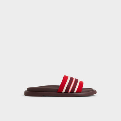 Nydelagan in Open Red - , Footbed sandal | Aldo Featured