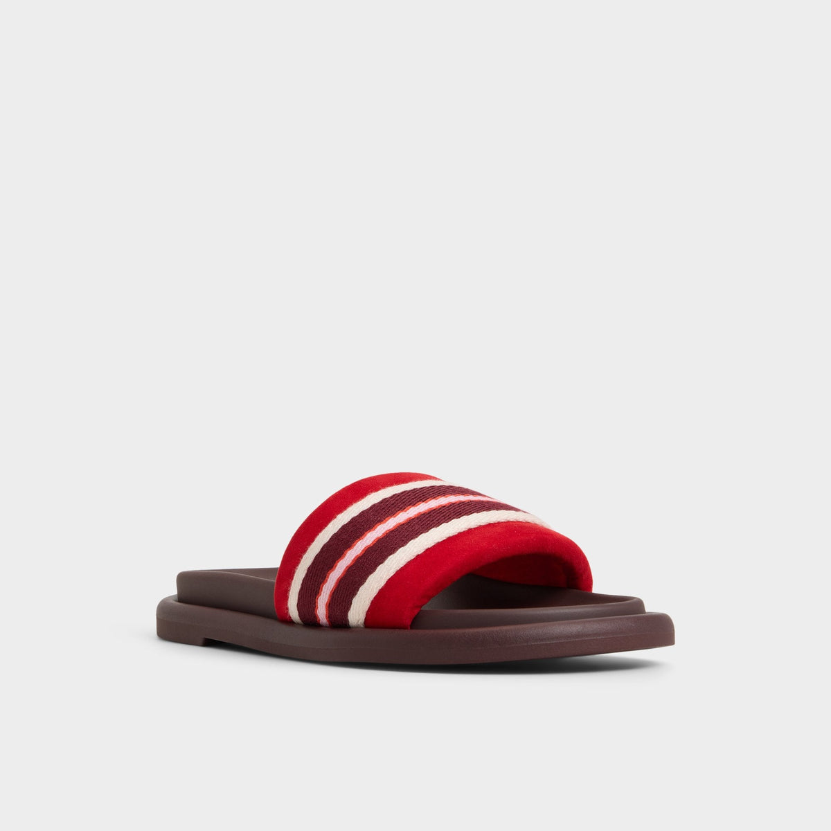 Nydelagan in Open Red - , Footbed sandal | Aldo Featured