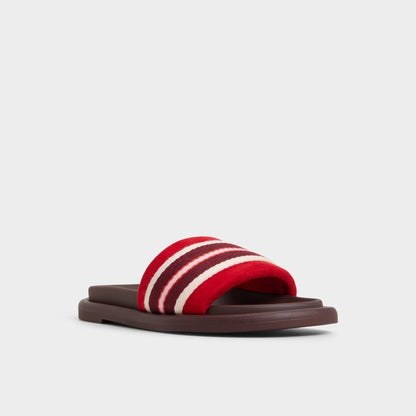Nydelagan in Open Red - , Footbed sandal | Aldo Featured