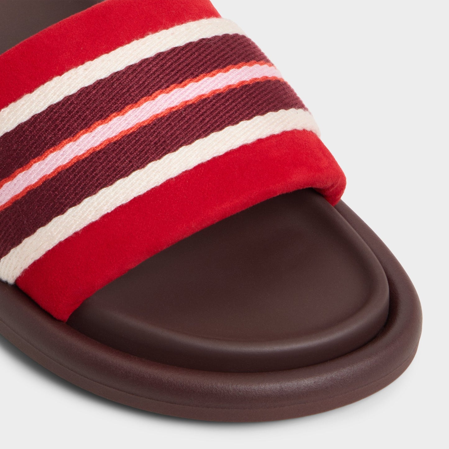 Nydelagan in Open Red - , Footbed sandal | Aldo Featured