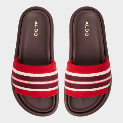 Nydelagan in Open Red - , Footbed sandal | Aldo Featured