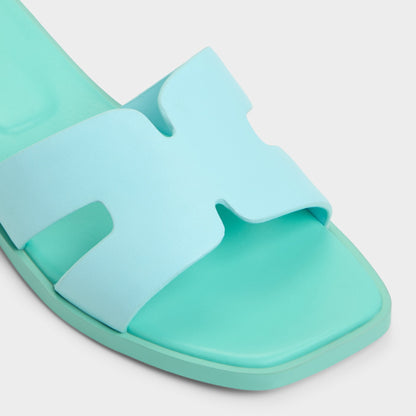 Itsandal Turquoise Women's Flats - Slide sandal | Aldo Popular