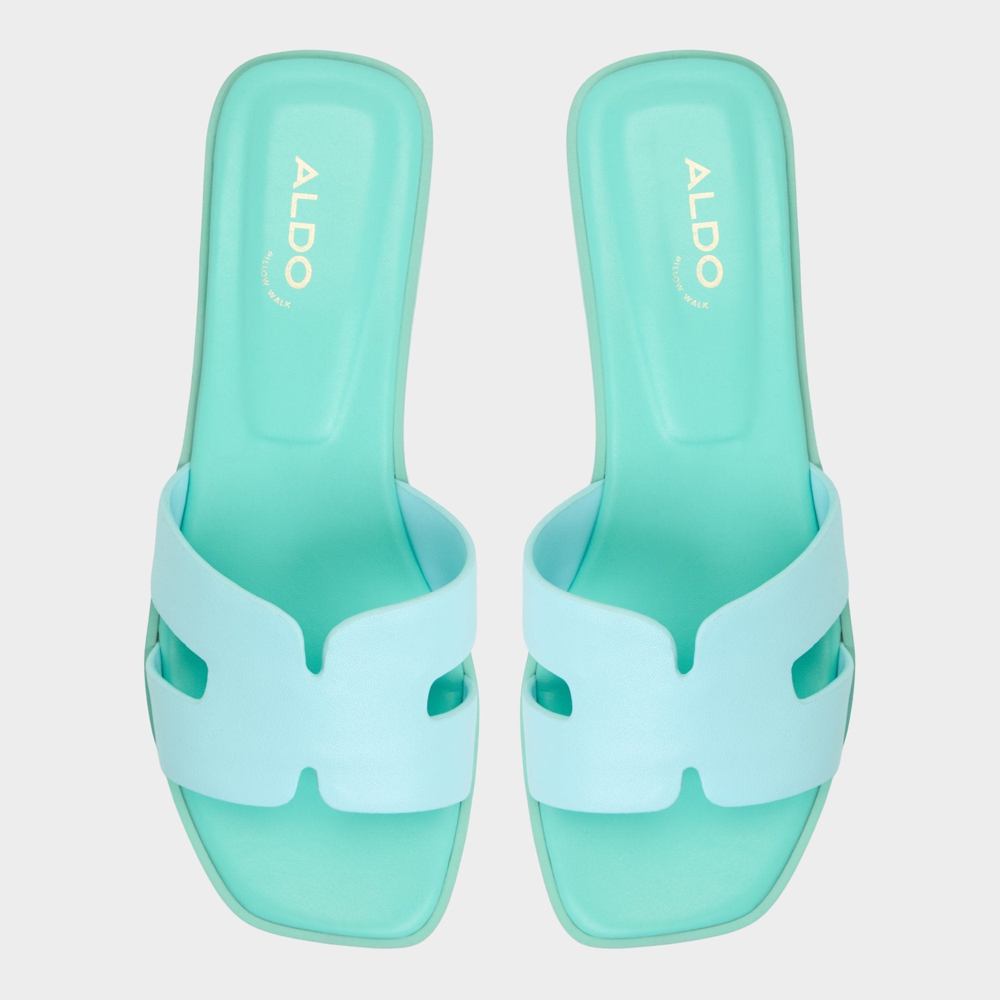 Itsandal Turquoise Women's Flats - Slide sandal | Aldo Popular