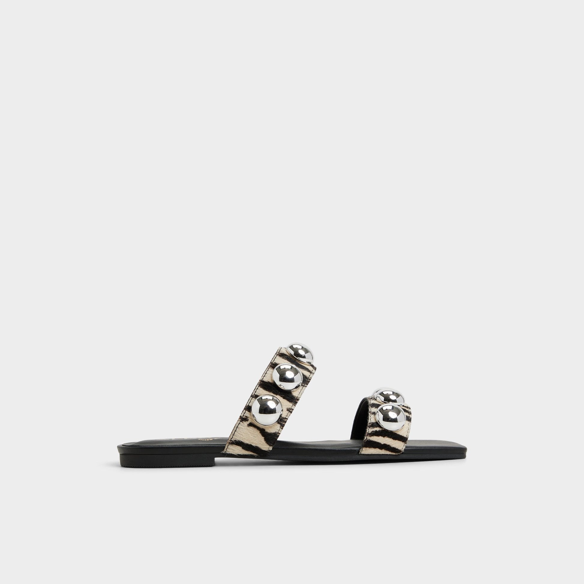Katalena in White Black - Slide sandal | Aldo Best Seller