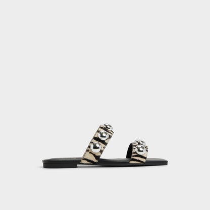 Katalena in White Black - Slide sandal | Aldo Best Seller