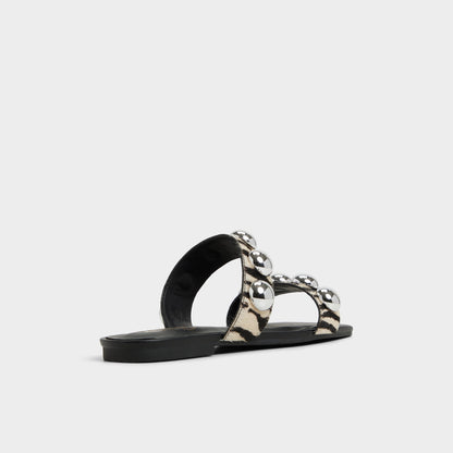 Katalena in White Black - Slide sandal | Aldo Best Seller