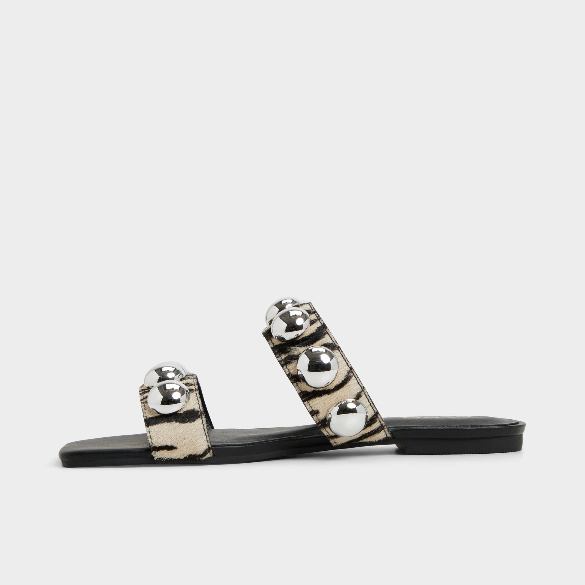 Katalena in White Black - Slide sandal | Aldo Best Seller