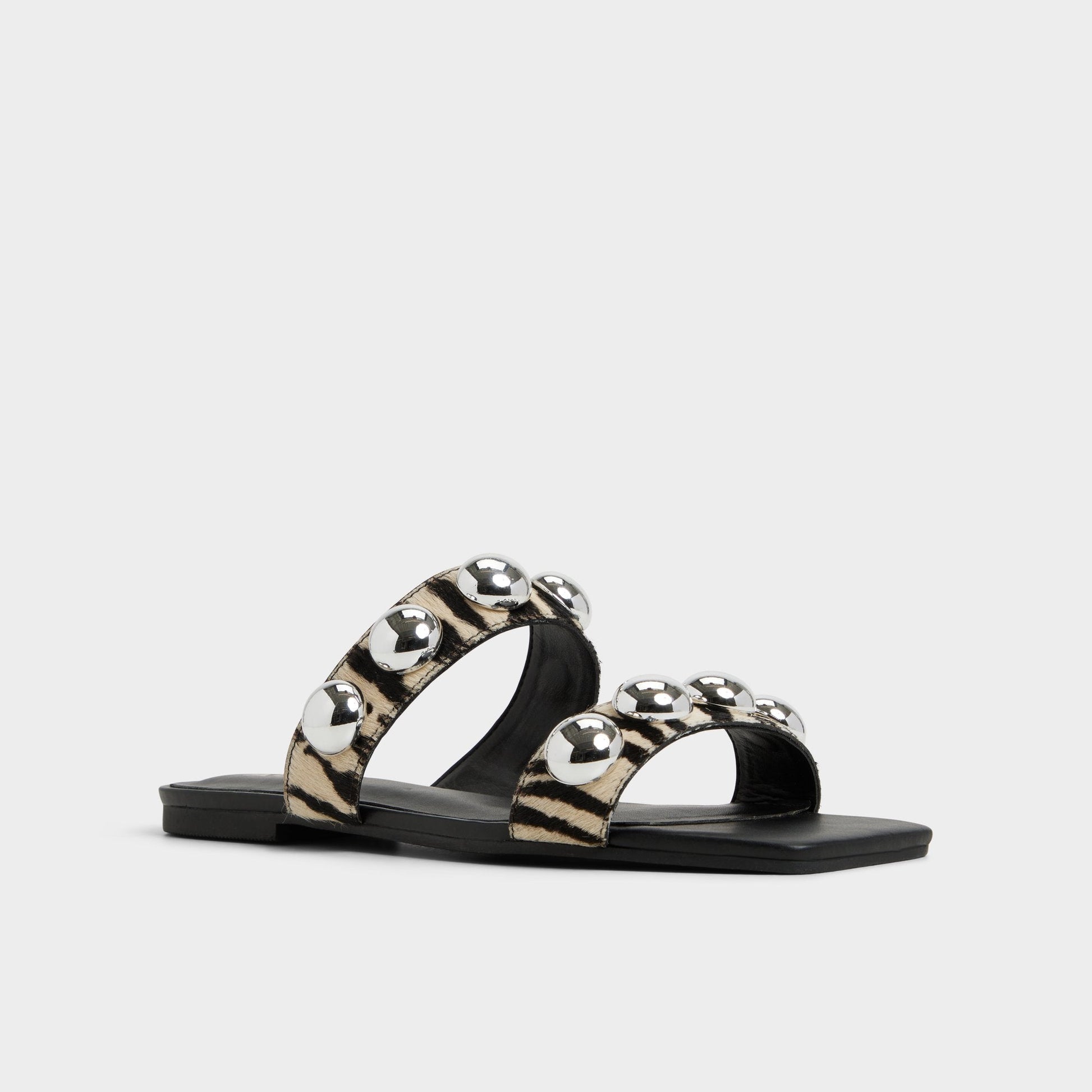 Katalena in White Black - Slide sandal | Aldo Best Seller