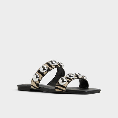Katalena in White Black - Slide sandal | Aldo Best Seller