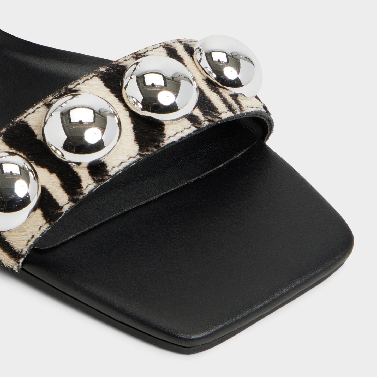 Katalena in White Black - Slide sandal | Aldo Best Seller