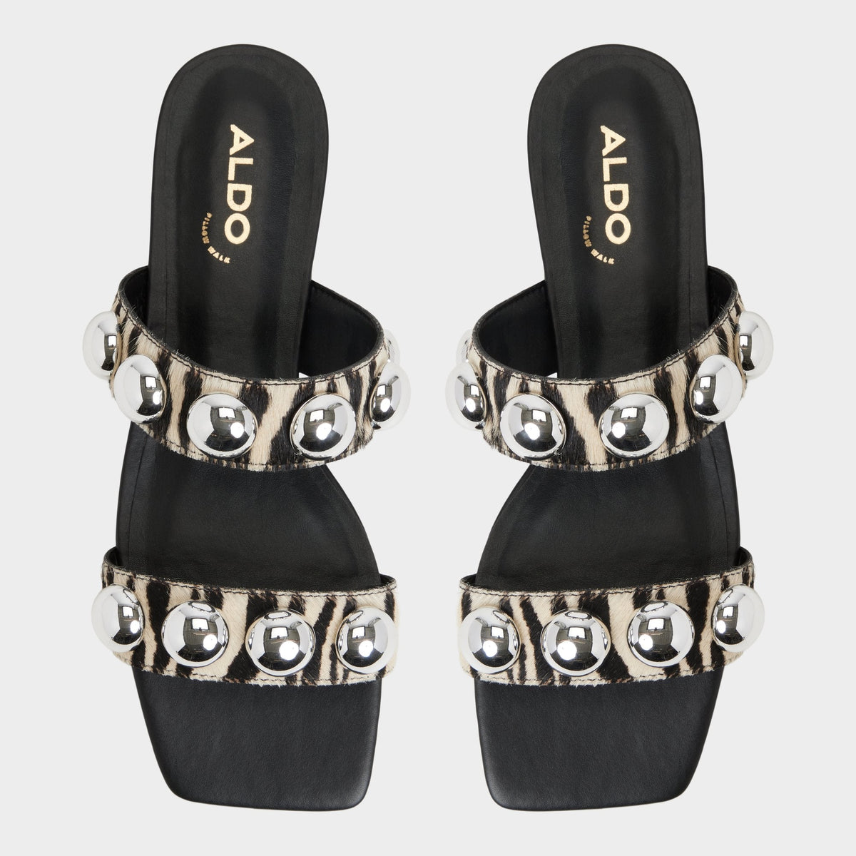 Katalena in White Black - Slide sandal | Aldo Best Seller