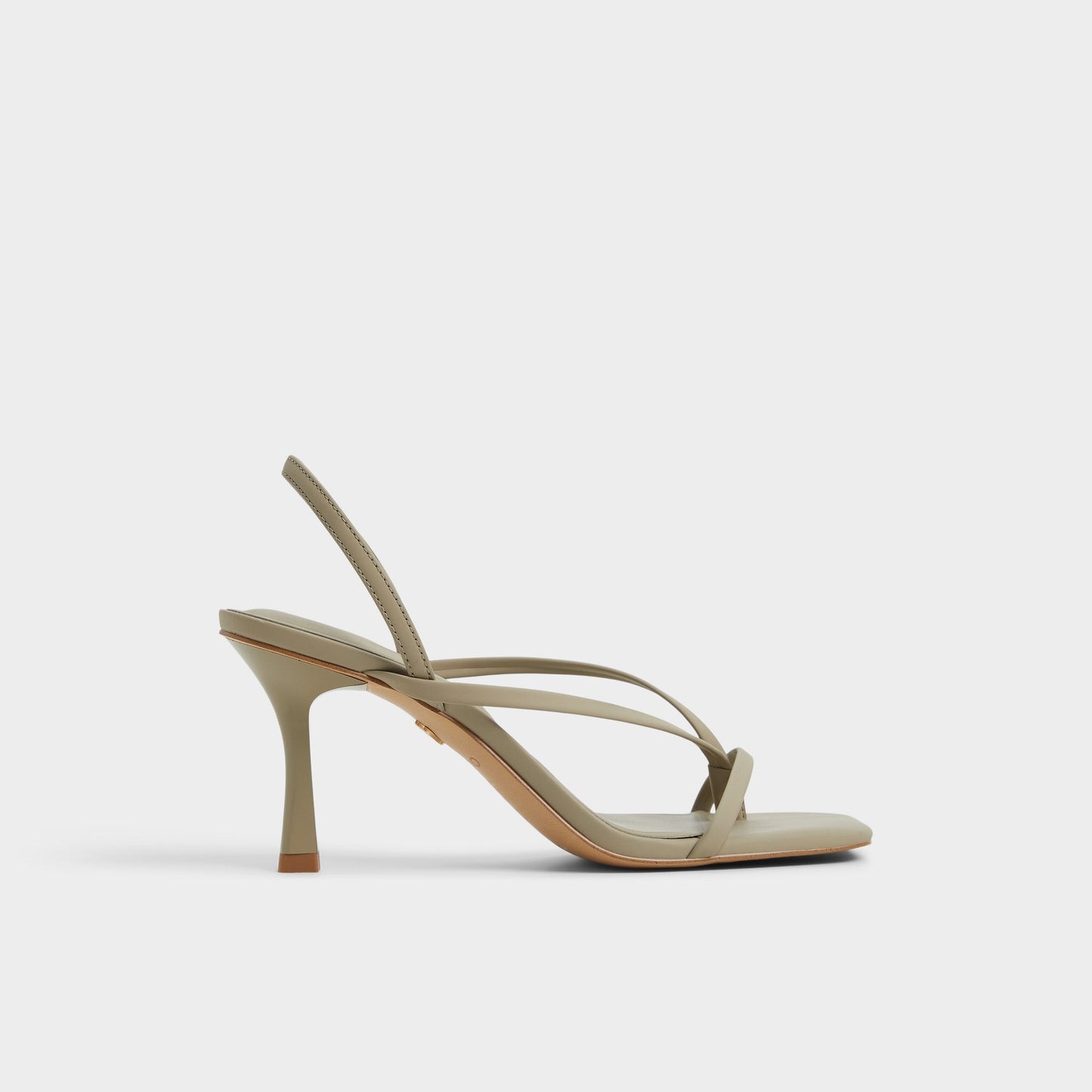 Riva Other Green Women's Strappy sandals - Sling back heeled sandal, Stiletto heel | Aldo Essential