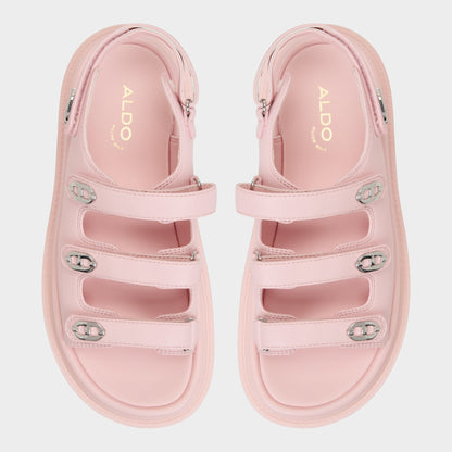 Halendar Light Pink Women's Footbed sandals - Footbed sandal, Footbed sandal | Aldo Premium