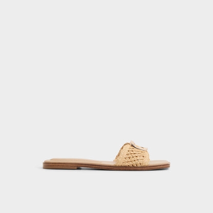 Tidella Natural Women's Flats - Slide sandal | Aldo New