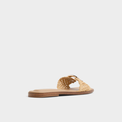 Tidella Natural Women's Flats - Slide sandal | Aldo New