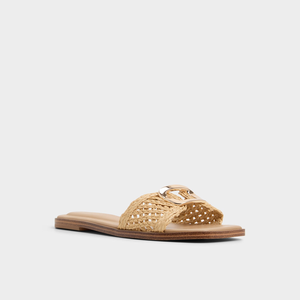 Tidella Natural Women's Flats - Slide sandal | Aldo New