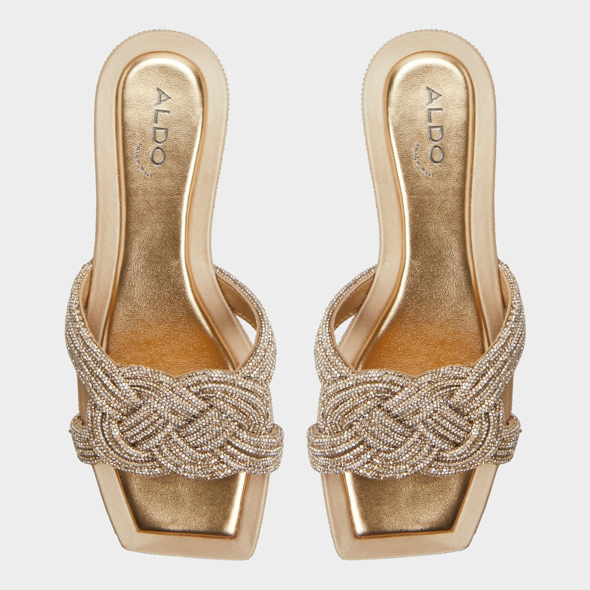 Karlina in Gold - Slide sandal | Aldo Recommended