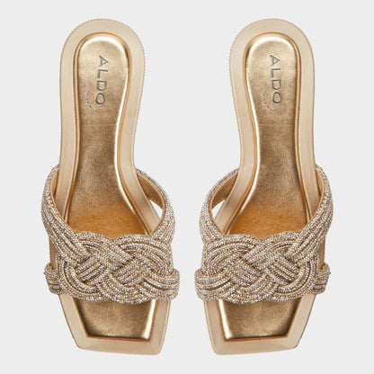 Karlina in Gold - Slide sandal | Aldo Recommended