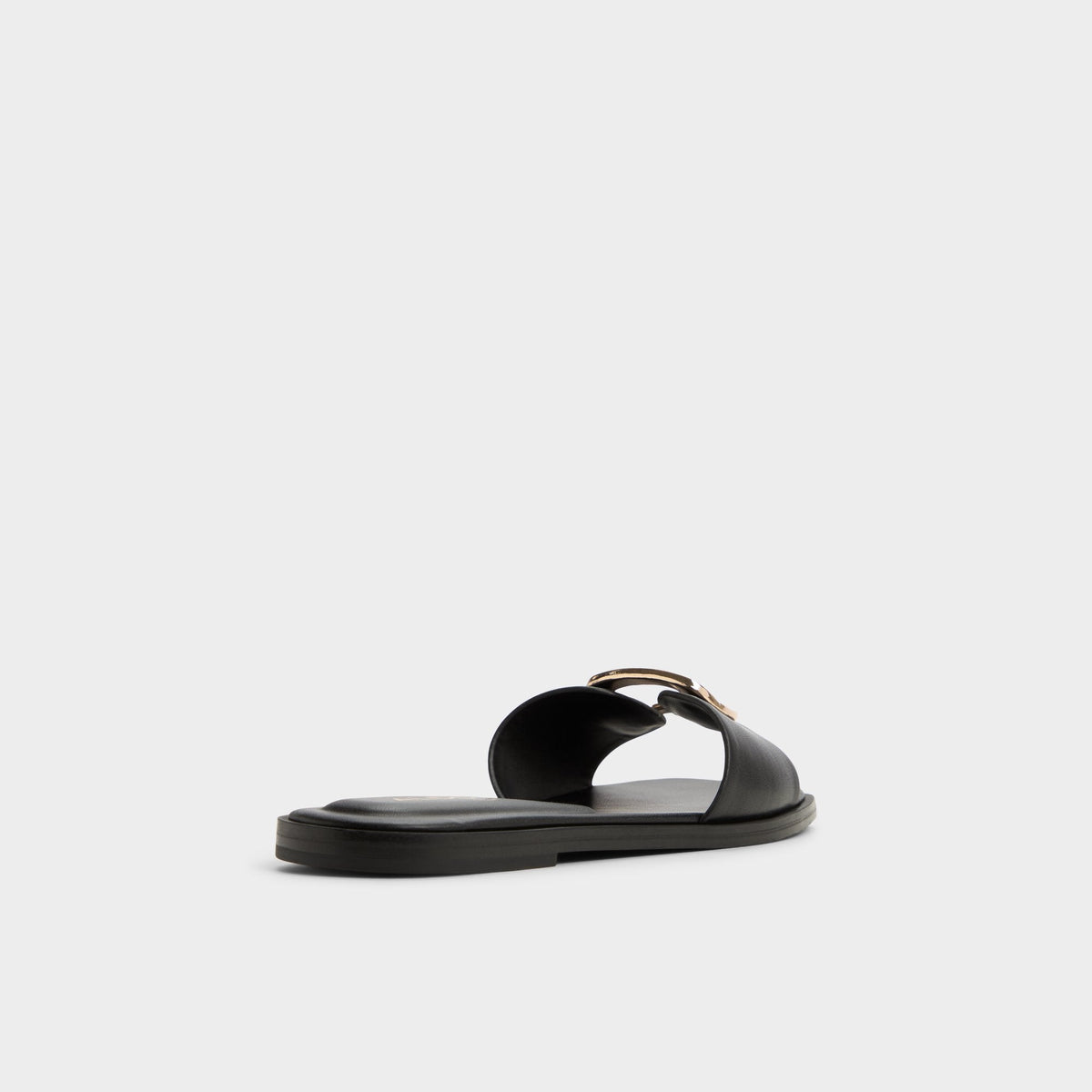Tidella Black Women's Flats - Slide sandal | Aldo Exclusive