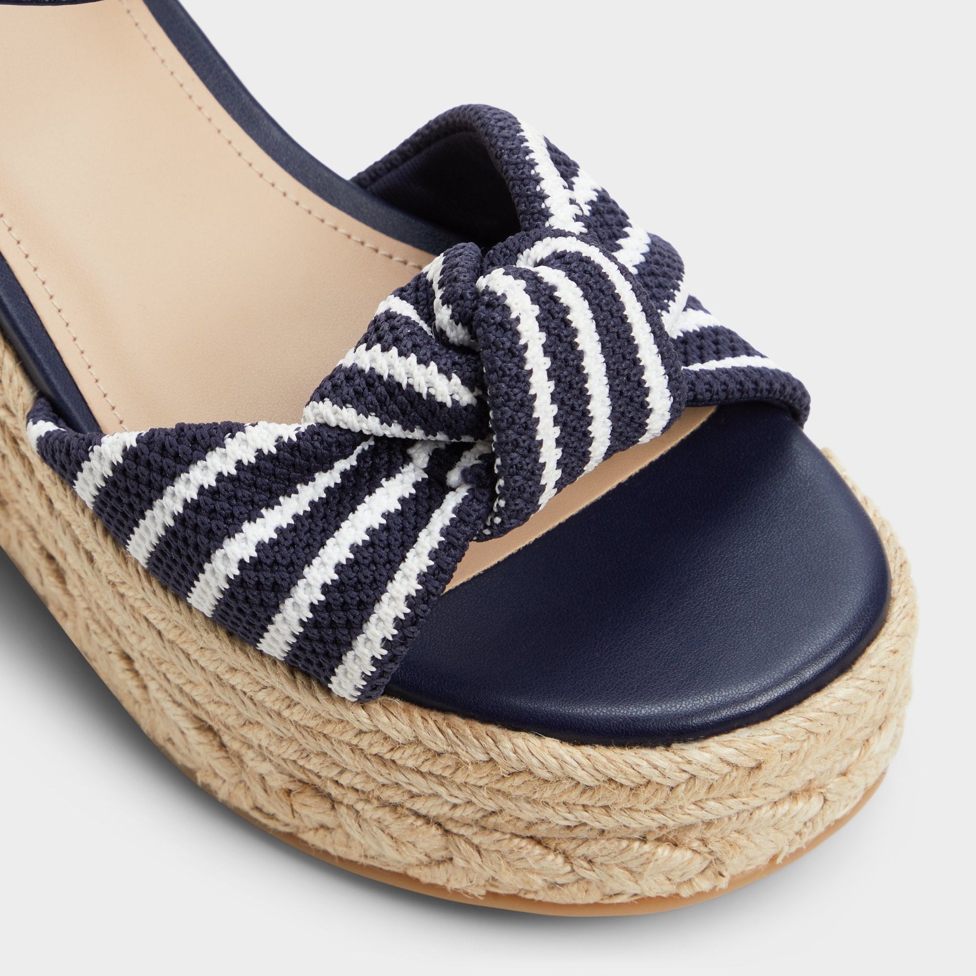 Annamarie Navy Women's Platform sandals - Wedge sandal | Aldo Classic