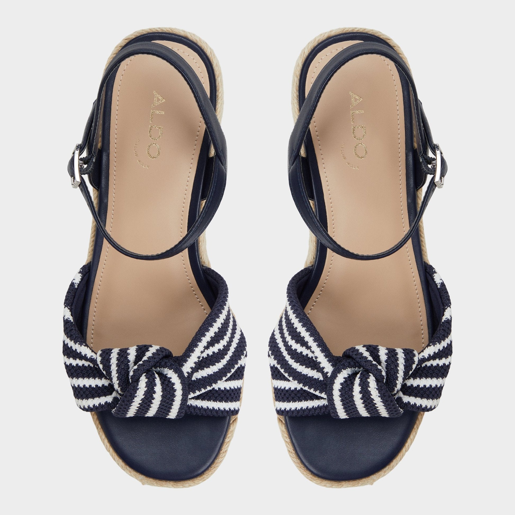 Annamarie Navy Women's Platform sandals - Wedge sandal | Aldo Classic