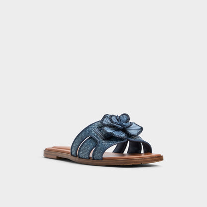 Seaflower Denim Women's Flats - Slide sandal | Aldo Featured