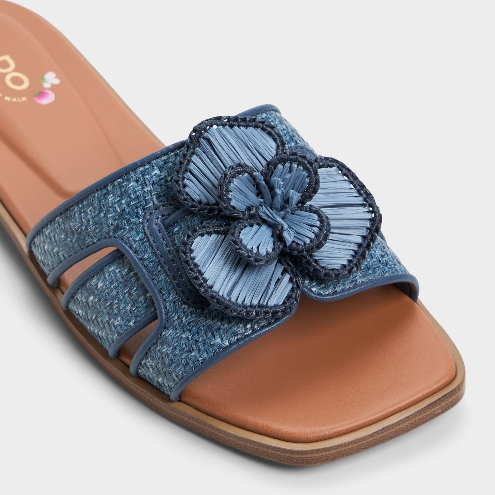 Seaflower Denim Women's Flats - Slide sandal | Aldo Featured