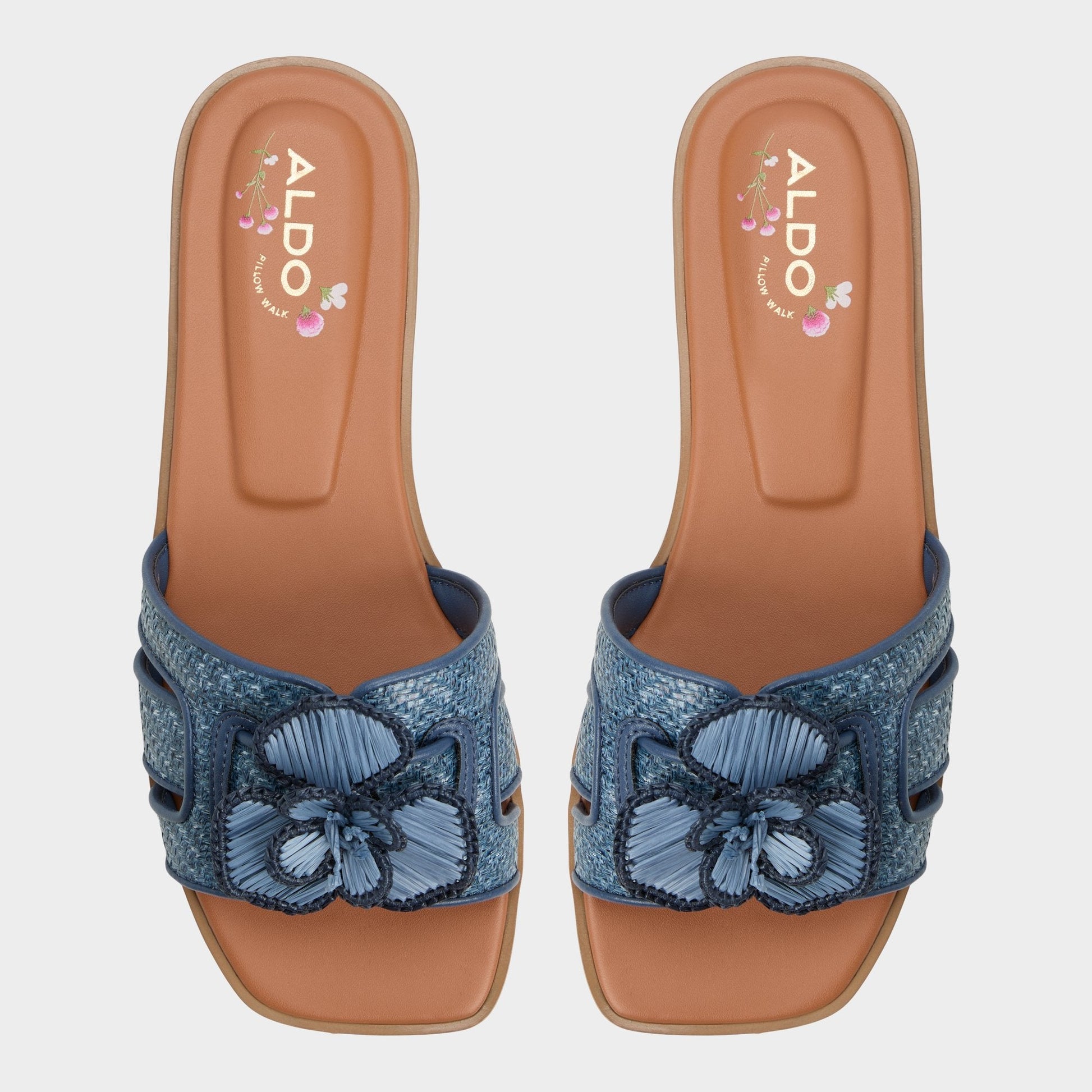 Seaflower Denim Women's Flats - Slide sandal | Aldo Featured