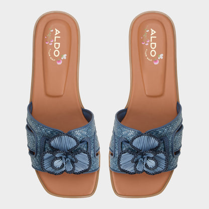 Seaflower Denim Women's Flats - Slide sandal | Aldo Featured