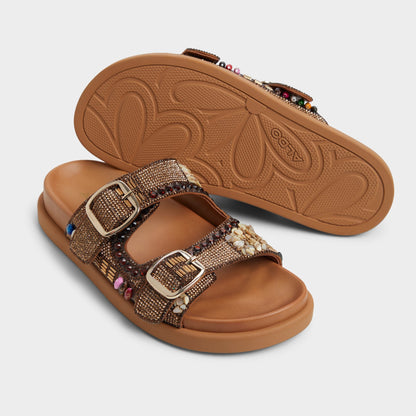 Bohochic Open Brown Women's Footbed sandals - Footbed sandal | Aldo Best Seller